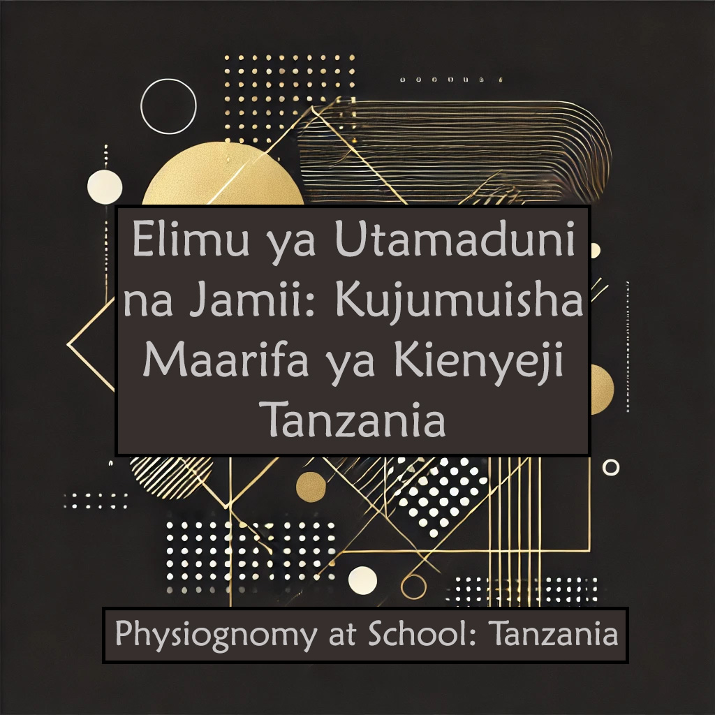 Physiognomy at School-Tanzania-1